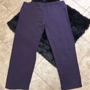 Women's Eileen Fisher Wide Leg 100% Silk Pants L